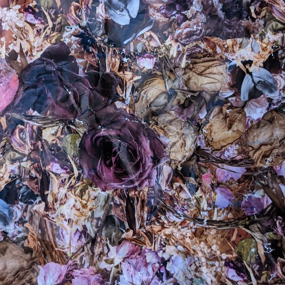 COMME DES GARÇONS HOMME DEUX Floral Jacron Coat - Picture 10 of 10